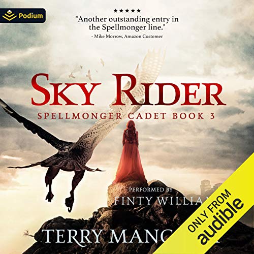 Book Cover Sky Rider: Spellmonger Cadet, Book 3