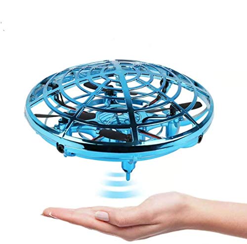 Book Cover KETEP 2019 Upgrade Flying Toys Drones for Kids, Mini Drone Helicopter, Infrared Sensor Auto with 360Â° Rotating Hand Controlled Drone Toys for Boys or Girls