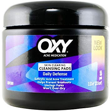 Book Cover Oxy Daily Defense Cleansing Pads Maximum, 55 Pads