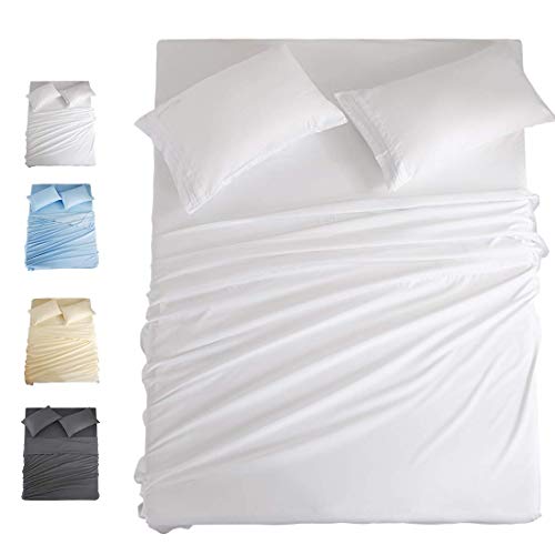 Book Cover COHOME Sheets… (White, Queen)