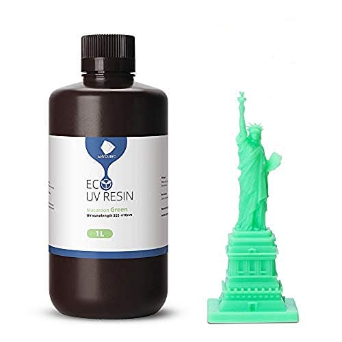 Book Cover Anycubic Flexible Tough Resin, 3D Printer Resin with High Toughness and High Precision, 405nm UV-Curing Resin Standard Photopolymer Resin for LCD 3D Printing (Bronze, 1kg)
