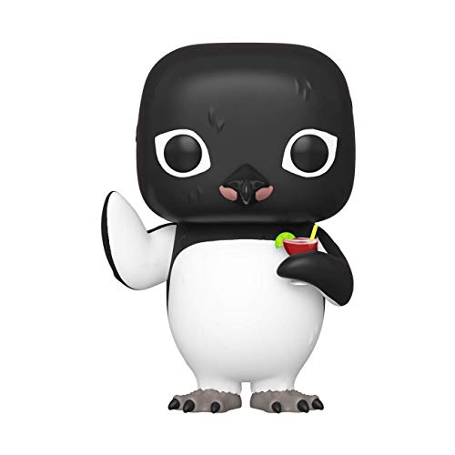 Book Cover Funko 46588 POP Movies: Billy Madison-Penguin w/Cocktail Collectible Toy, Multicolour