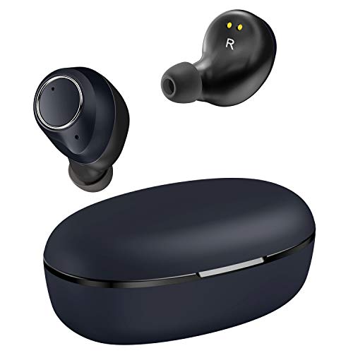 Book Cover True Wireless Earbuds, Kingserve M2 Bluetooth 5.0 TWS Stereo Headphones with 25H Playtime One-Step Pairing One-Touch Contro Built-in Mic in-Ear Headset Premium Sound with Deep Bass