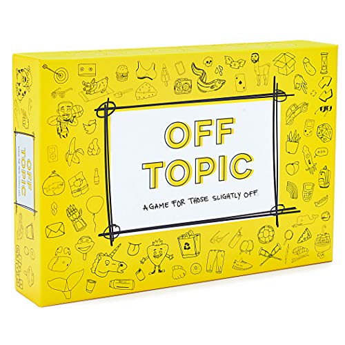Book Cover Off Topic Card Game - for Those Slightly Off