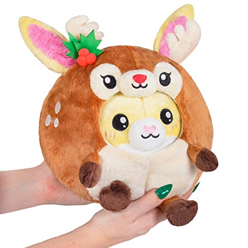Book Cover Squishable / Undercover Bunny in Reindeer Plush