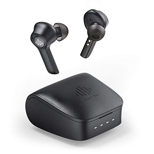 Book Cover ENACFIRE G20 Wireless Bluetooth Earbuds, 8H Non-Stop Playtime, Dual-Mic, IPX8 Waterproof Wireless Headphones, CVC8.0 Noise Cancellation, Lightweight, Touch Control, Apt-X Free Lossless Audio