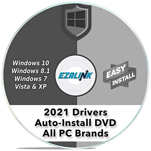 Book Cover Windows Driver Installation Automatic Install Software DVD for ANY PC Computer (Dell, HP, Asus etc) Easy Update Disc
