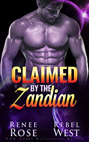 Book Cover Claimed by the Zandian: An Alien Warrior Romance (Zandian Brides)