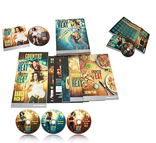 Book Cover Country Heat Dance Workout DVD by Autumn Calabrese Base kit - 5DVD