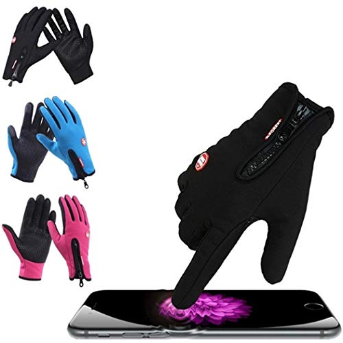 Book Cover Fantastick Waterproof Outdoor Sports Hiking Winter Cycling Zipper Touch Screen Gloves