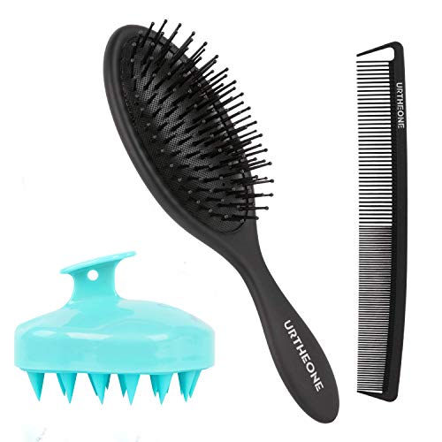 Book Cover Hair Scalp Massager Shampoo Brush,Silicone Scalp Massage Brush for Straight Curly Long Short Thick Thin Wet Dry Hair for Men Women Kids Scalp Care Hair Cleaning Shower