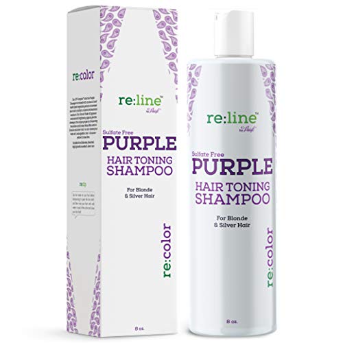 Book Cover Purple Shampoo for Blonde Hair Color Corrector For Blonds and G r a y Hair