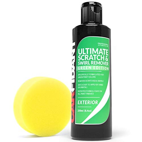 Book Cover Carfidant Green Car Scratch Remover - Ultimate Scratch and Swirl Remover for Green Color Paints - Polish & Paint Restorer - Easily Repair Paint Scratches, Scratches, Water Spots! Car Buffer Kit