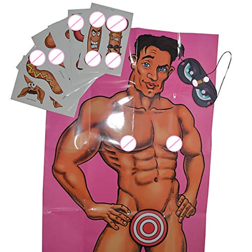 Book Cover Bachelorette Party Games Junk On The Hunk Poster Hen Party Supplies Girls Night Out Decorations