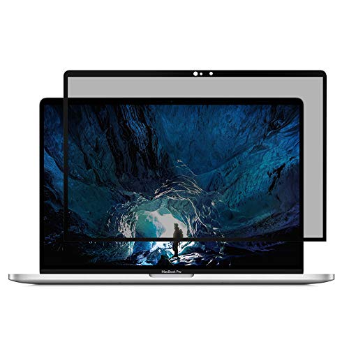 Book Cover MacBook Pro 16 inch Privacy Screen Protector High Transmittance Anti-Smudge,Habyby Fully Removable Privacy Filter Anti-Glare/Anti-Spy Privacy Film/,Compatible with MacBook Pro 16