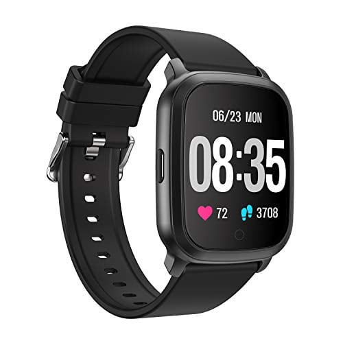 Book Cover YoYoFit Cube Smart Watch with Heart Rate, Fitness Tracker with Music Player Control,Sport Watch Wish 1.3