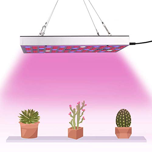 Book Cover Grow Light for Indoor Plants Full Spectrum Panel Plant Lights LED Grow Lamp for Hydroponics Greenhouse Vegetable and Flower