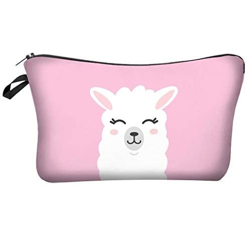 Book Cover Molevet Animal Printing Cosmetic Bag Zipper Makeup Storage Toiletry Pouch Cosmetic Bags