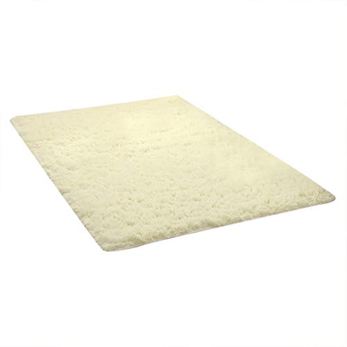 Book Cover PASHY Fluffy Shag Area Rugs for Bedroom Bed and Living Room Household Blanket Soft Faux Fur Rug Non Slip Floor Carpets